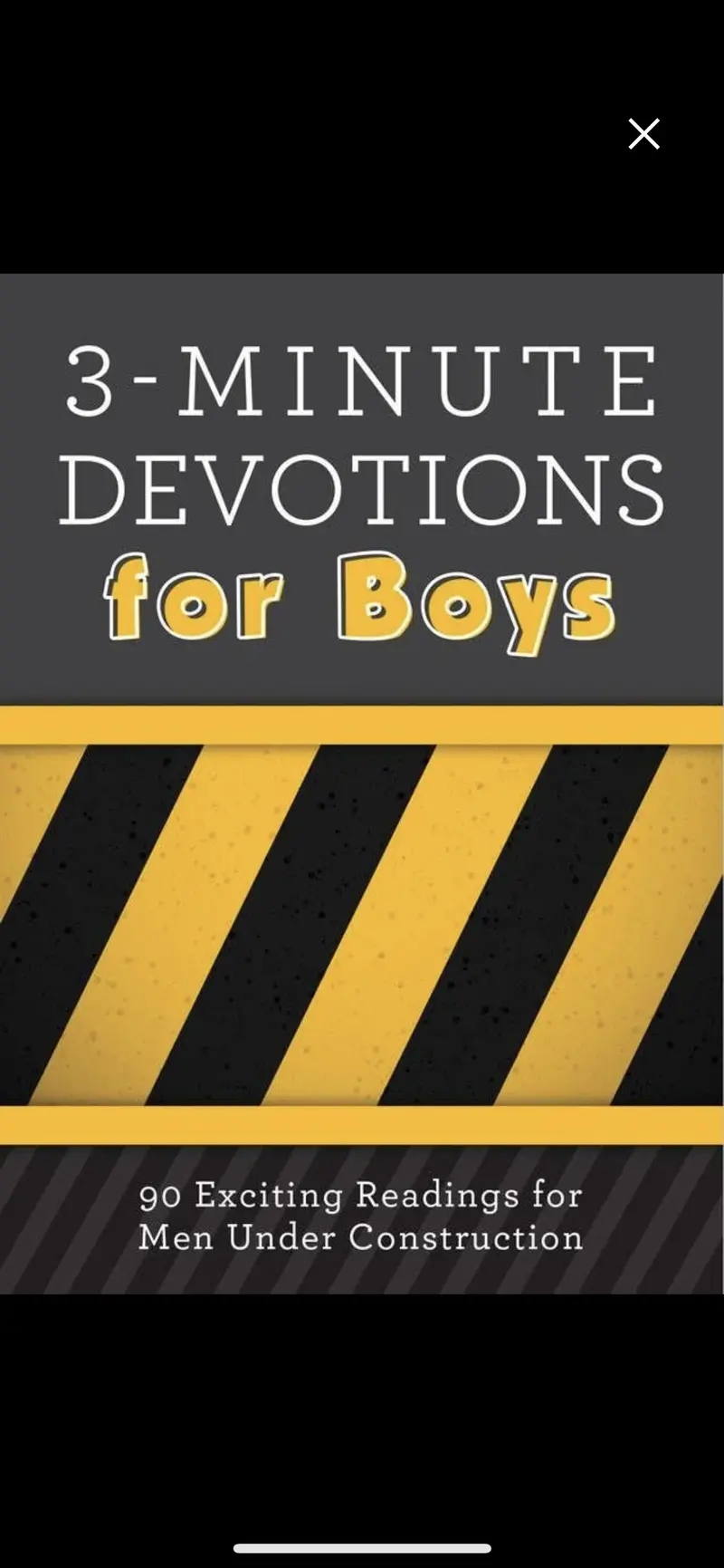 3-Minute Devotions for Boys: Quick Faith-Building Moments