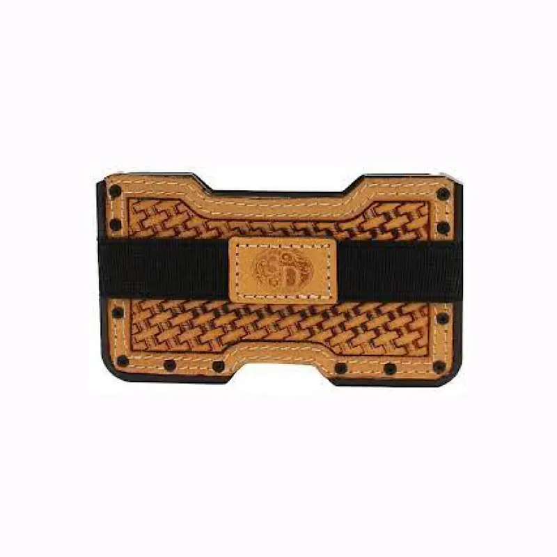 3D Belt Co. Basketweave Texture Men’s Utility Wallet – D250002808