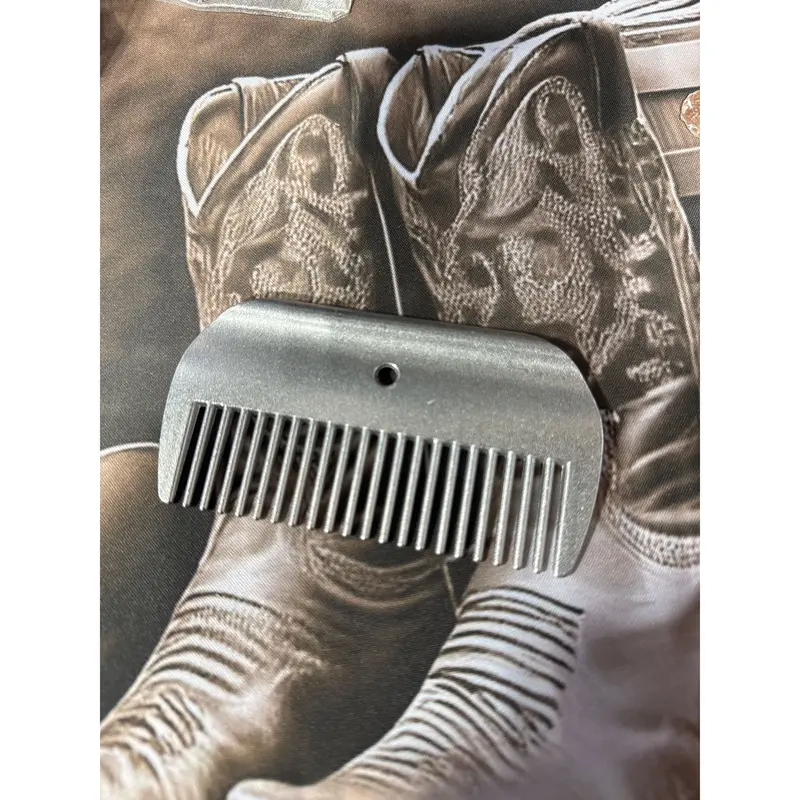 Aluminum Mane and Tail Comb – Lightweight, Rust-Resistant Grooming Tool