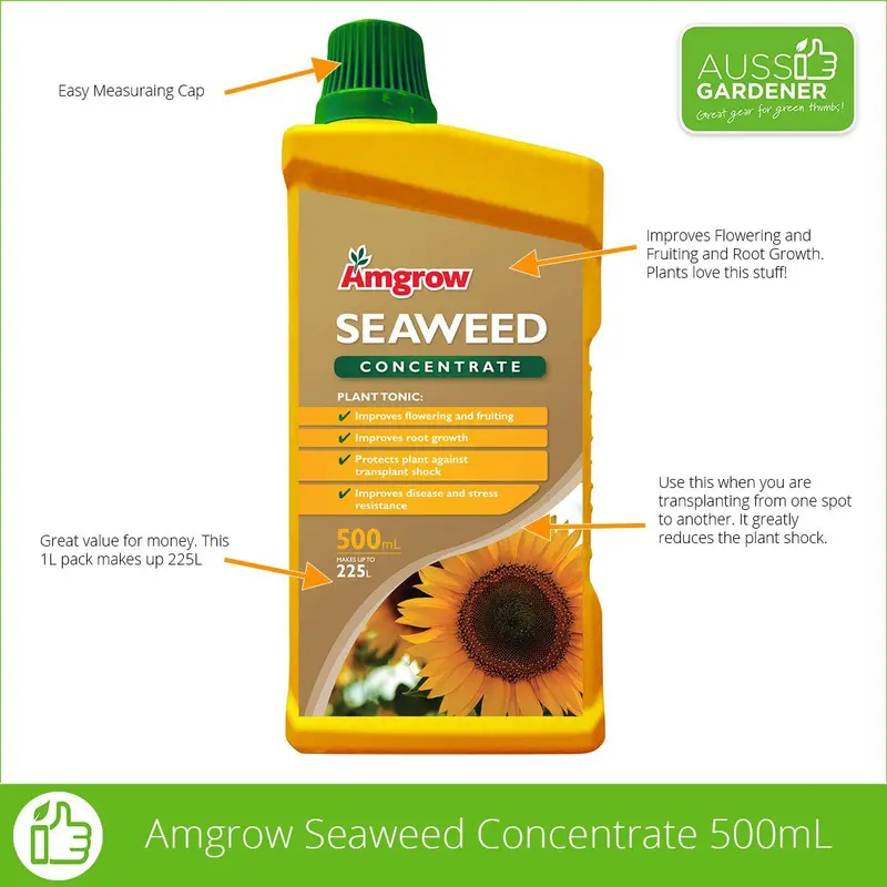 Amgrow Pure Seaweed Concentrate Fertiliser