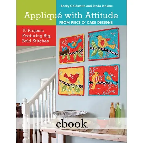 Applique With Attitude – Digital eBook for Modern Crafters