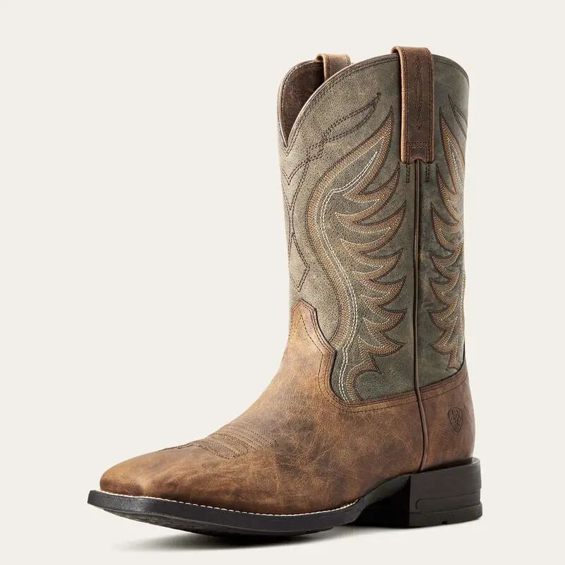 Ariat Amos Square-Toe Men’s Western Boots (Style 10029688)