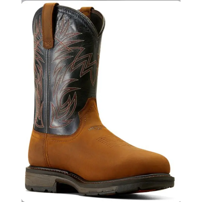 Ariat Men’s WorkHog CSA-Approved Met Guard Work Boots – Broad Square Toe