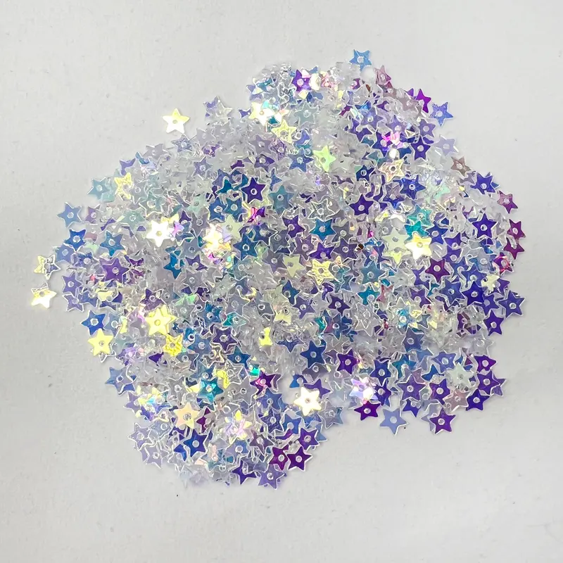 Aurora Borealis Star Embellishments