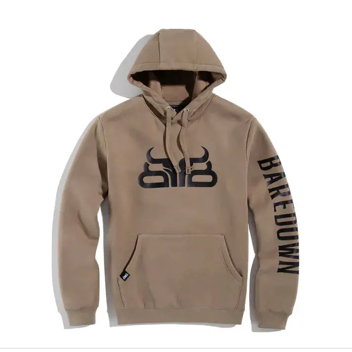 Baredown Cowpoke Hoodie – Black Base with Copper Accents