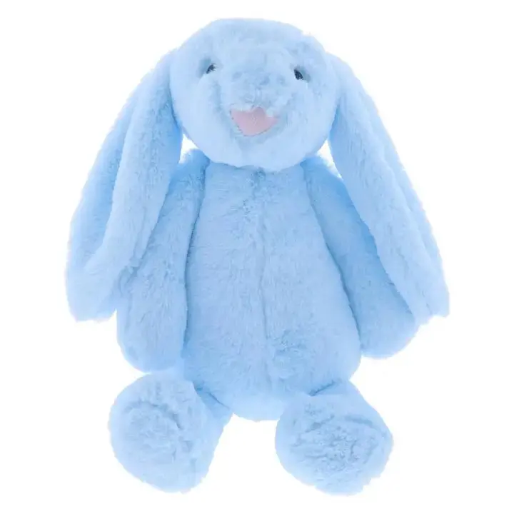 Blue Floppy-Eared Bunny Plush – Cuddly Stuffed Animal