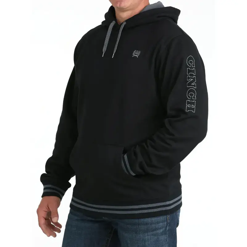 CINCH Black Full-Zip Hoodie for Men – MWK1206033
