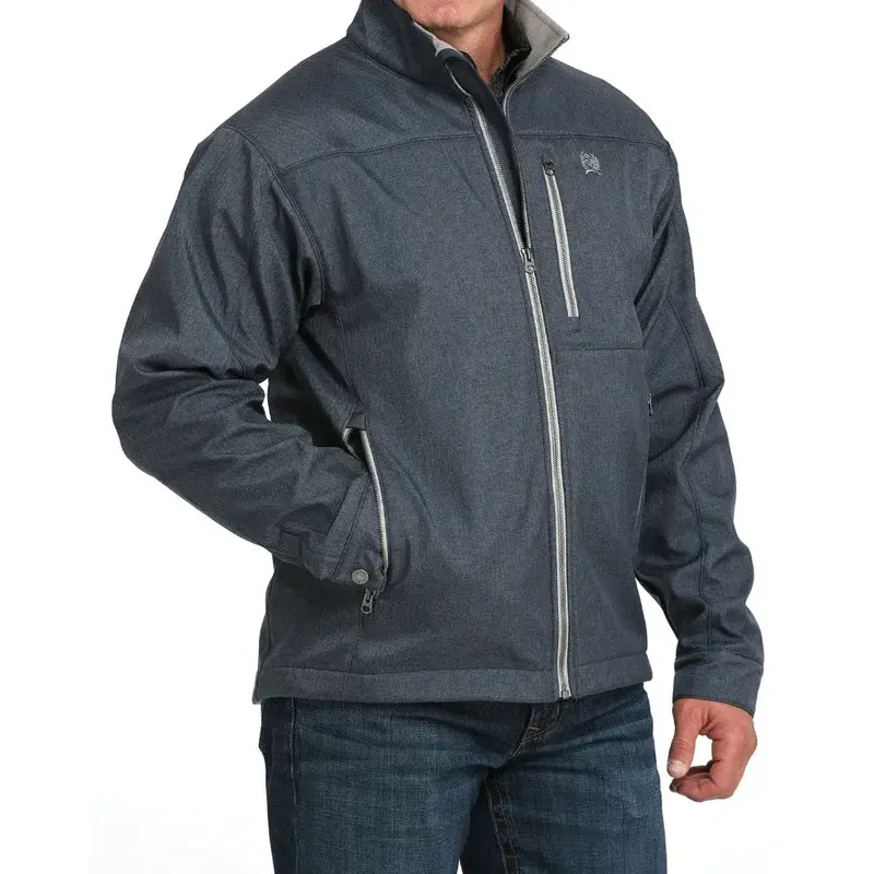 Cinch Conceal-Carry Men’s Jacket – Navy Soft Shell Tactical Design