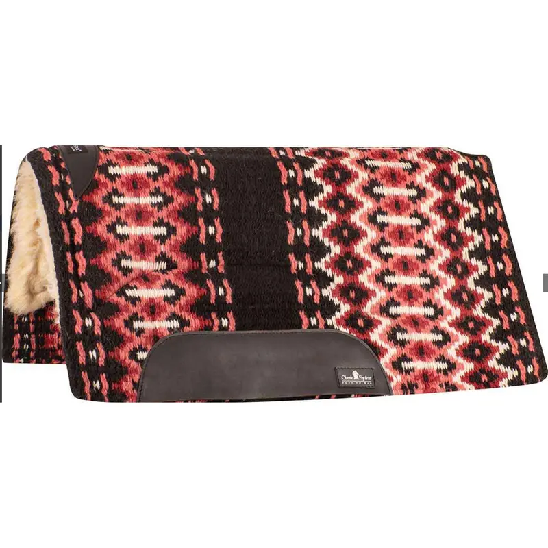 Classic Equine Wool-Top Sensor Flex Saddle Pad – 32″ x 34″