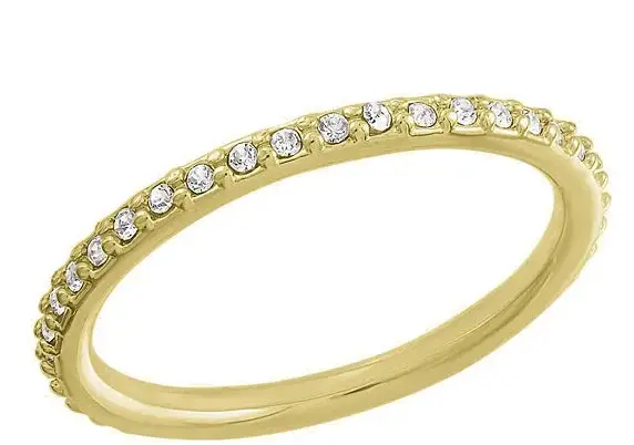 Classic Gold Eternity Band Ring