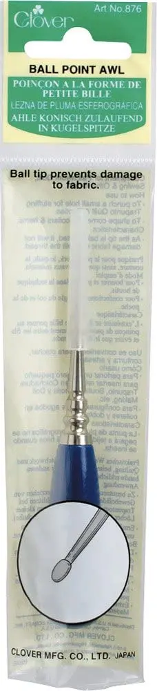 Clover Ballpoint Awl for Marking & Piercing Fabric