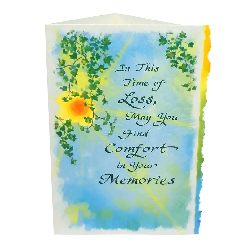 Comforting Bereavement Message – In This Time of Loss, May You Find Peace