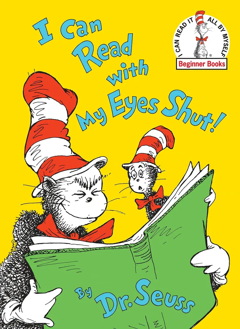 Confidence-Building Early Reader: ‘I Can Read With My Eyes Shut’