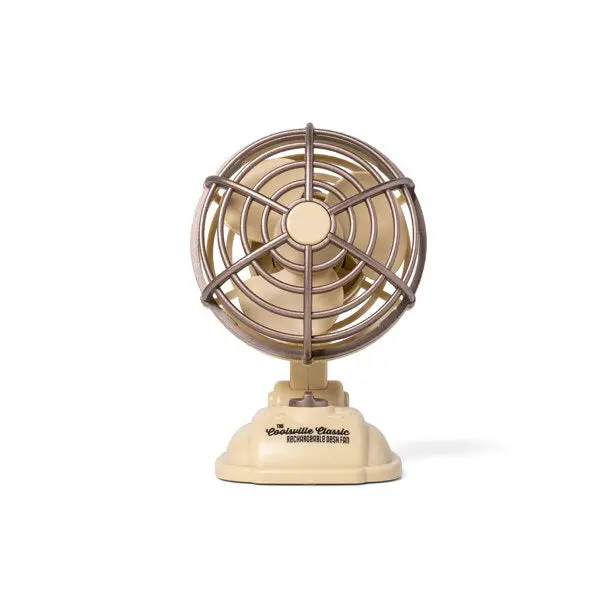 Coolsville Portable Rechargeable Desk Fan