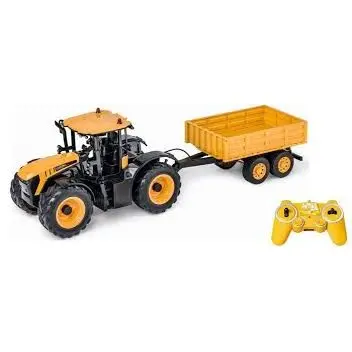 Double E 1:16 Scale RC JCB Tractor with Detachable Trailer