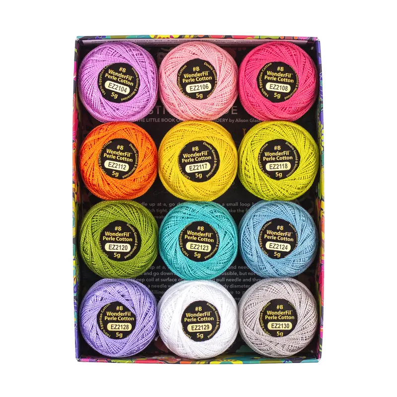 Eleganza Perle Cotton Size 8 – Shade #3 Sun
