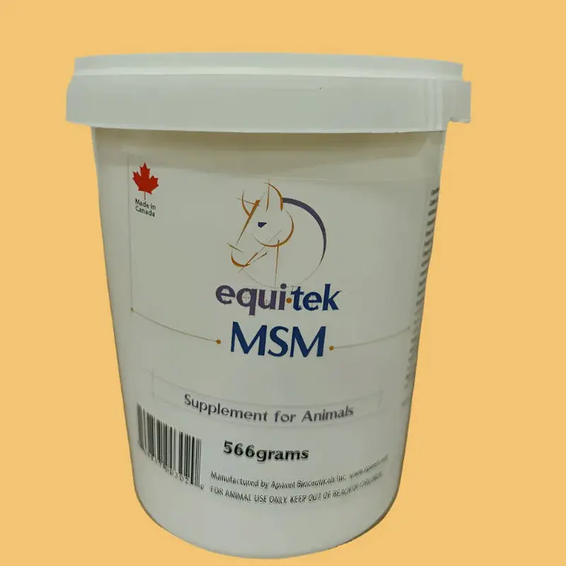 Equi-Tek MSM Joint Support Supplement – 500g Powder for Horses