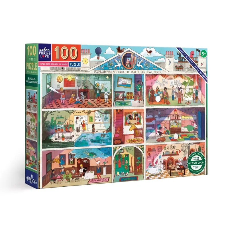 Explorers’ School of Magic 100-Piece Jigsaw Puzzle