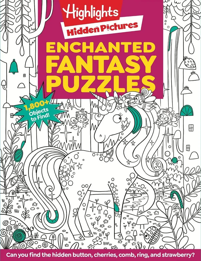 Fantasy Adventure Hidden Pictures Puzzles