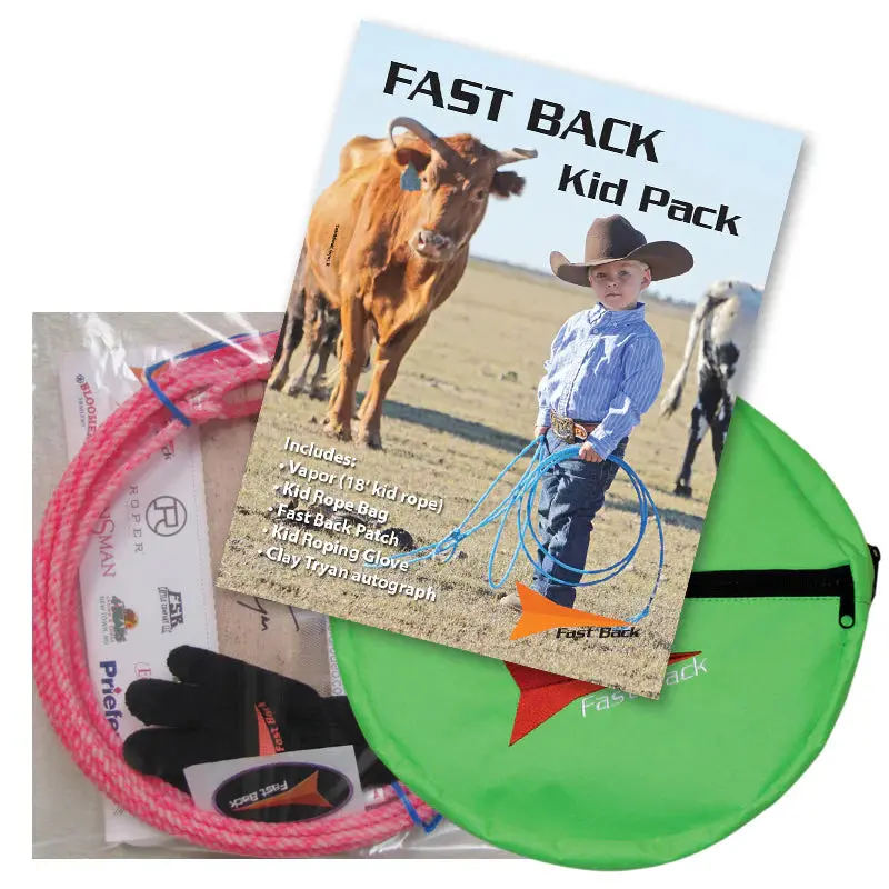 FAST BACK ROPES INC. Kids’ Roping Gear Pack