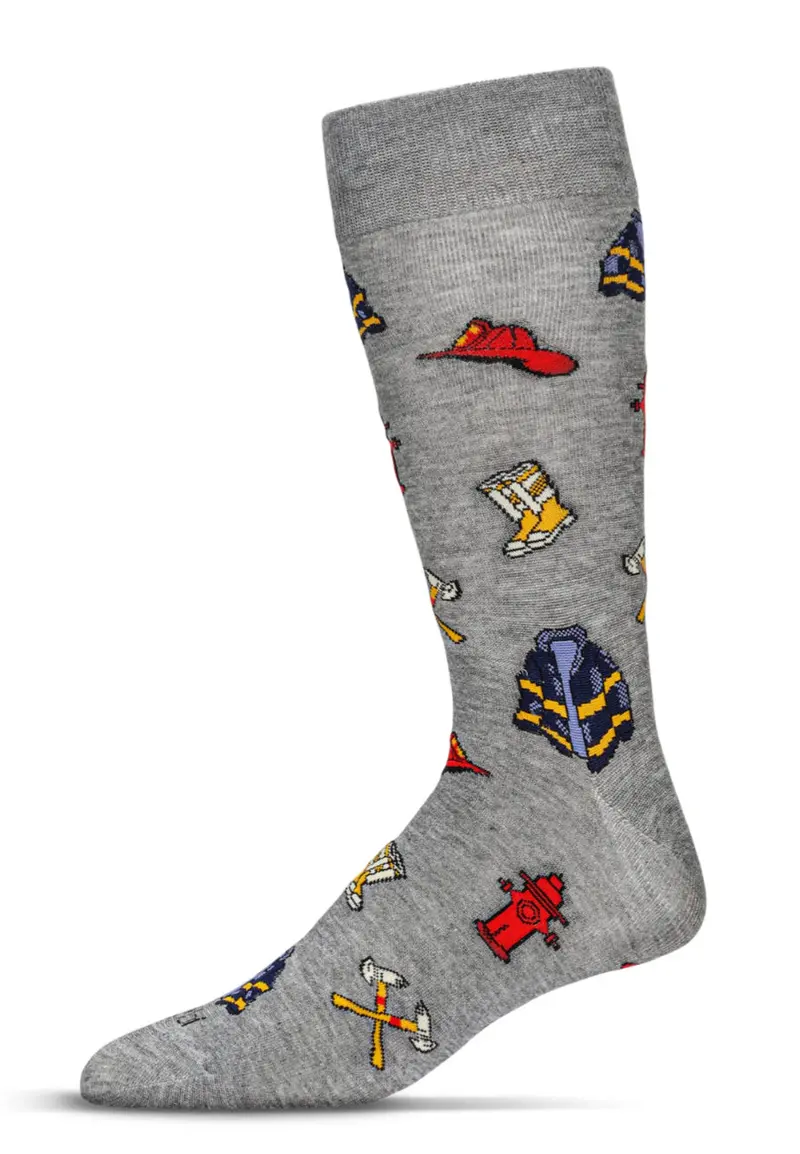 Firefighter Tribute Bamboo Men’s Crew Socks