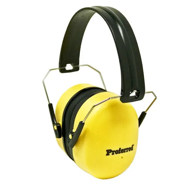 Foldable Noise-Reduction Earmuffs for Portable Protection