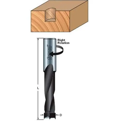 Freud Brad Point Drill Bit – 14 Mm Diameter, Precision Ground For Clean Holes 1