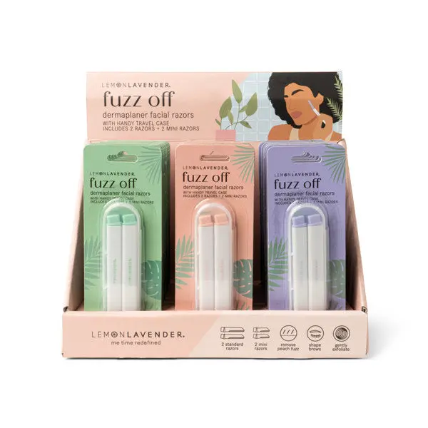 Fuzz Off Dermaplaning Facial Razor – Precision Tool