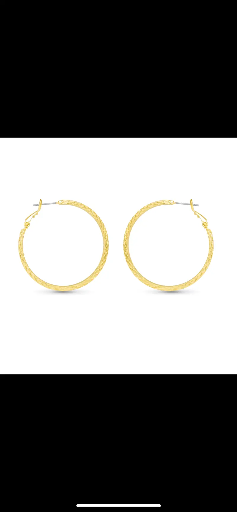 Gold Leilani Braided Large Hoop Earrings