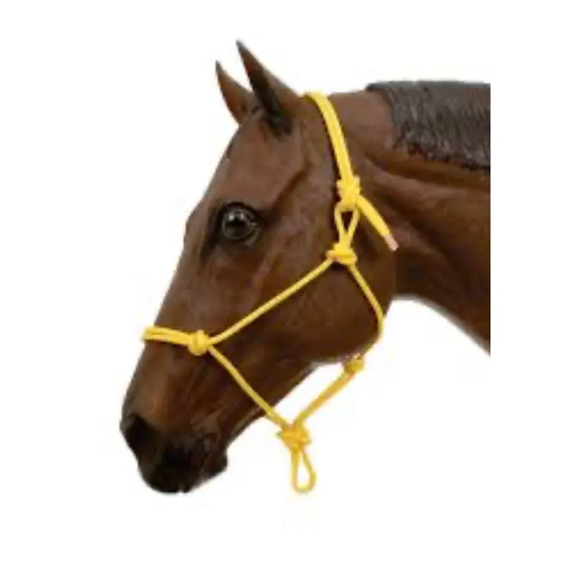 HiBrow Braided Rope Horse Halter