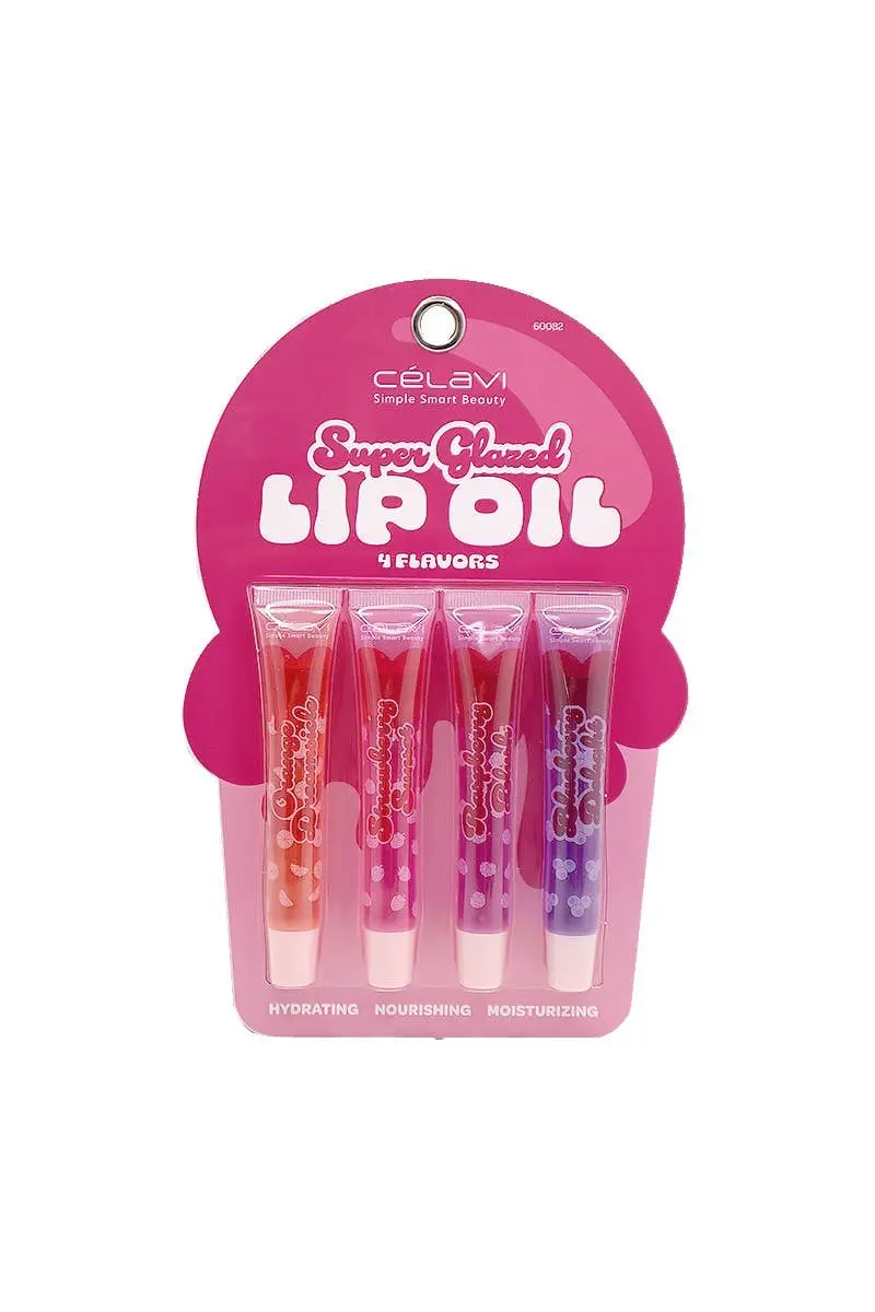 High-Gloss Super Glazed Lip Oil Collection