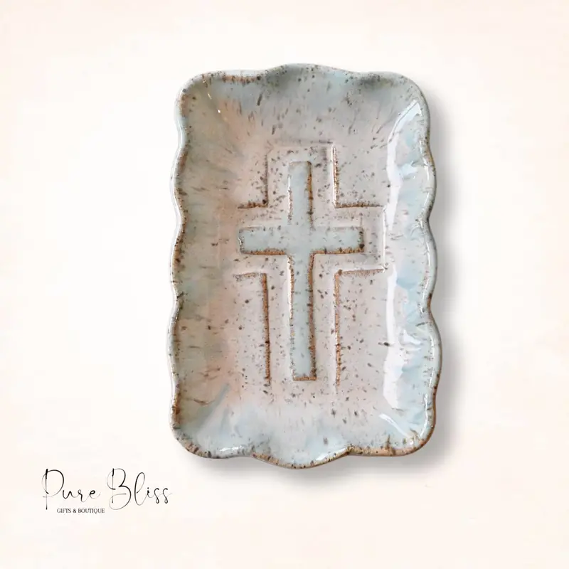 Hope Cross Ceramic Mug – Sea Salt Flavor Theme