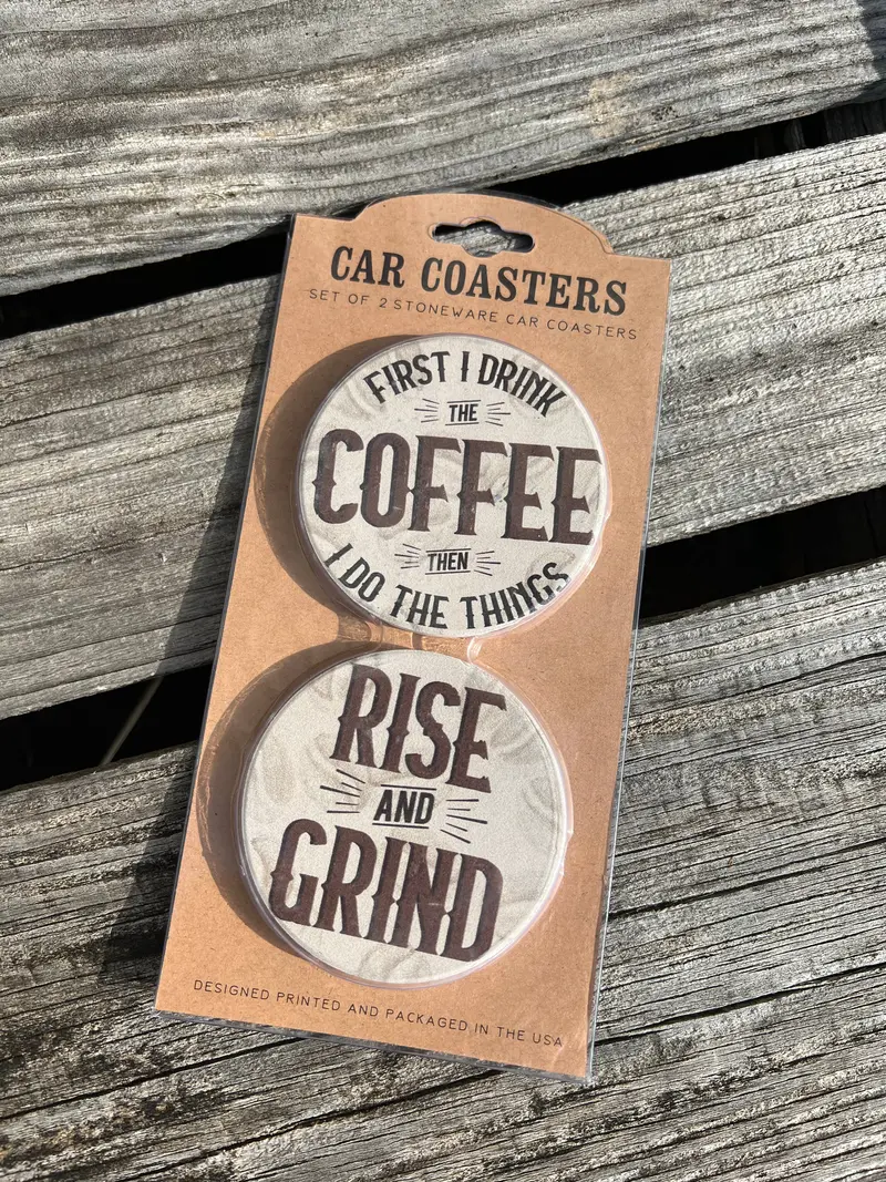 Insulated Car Cup Coaster Set – Heat-Resistant & Stylish