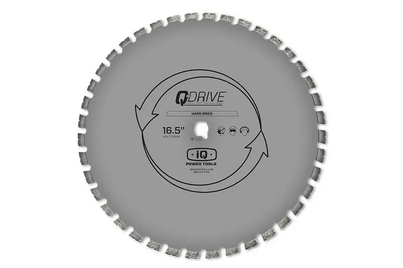 iQMS362 Hard Brick Cutting Blade – 16.5 in Arrayed Segmented Design
