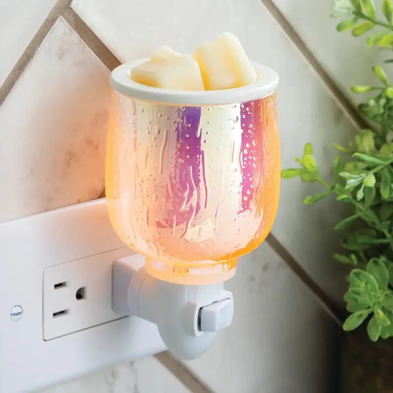 Iridescent Glow Plug-In Scent Warmer