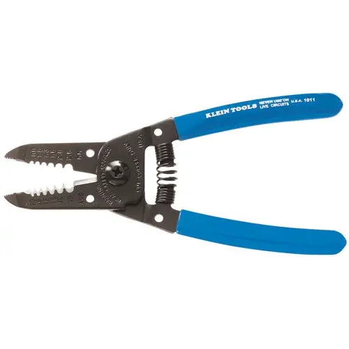 Klein Tools Wire Stripper-Cutter – For Solid & Stranded Conductors, Model 1011 1