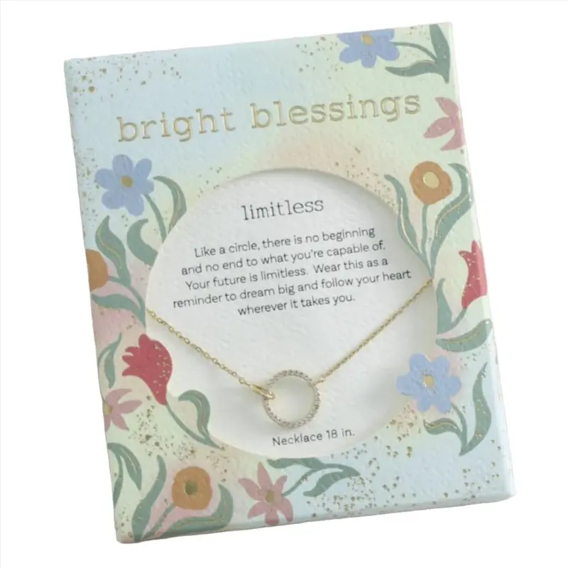 Limitless Pendant Necklace – Inspirational Minimalist Jewelry