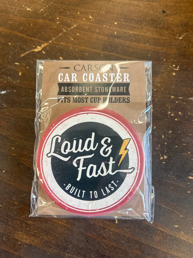 Loud & Fast Racing-Inspired Car Coaster