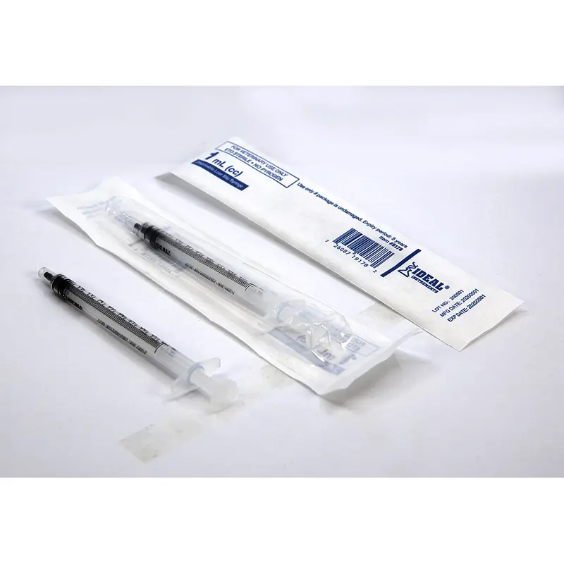 Luer-Slip Disposable Syringes – Single-Use Clinical Utility