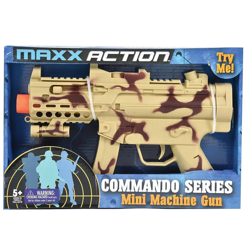 Maxx Action Mini Auto Shooter Toy – Commando Series