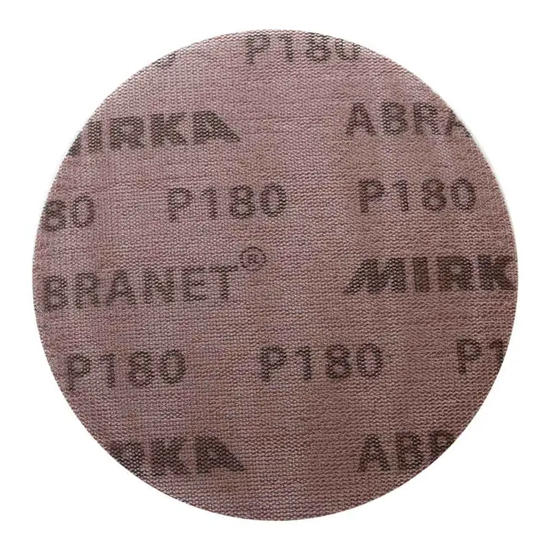Mirka Deros 150 mm Sanding Pad – P180 Grit Abrasive Disc