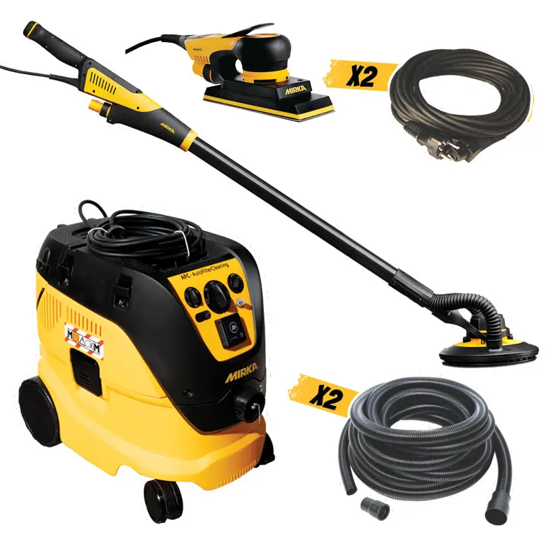 Mirka Ultimate Dustless Plastering Kit