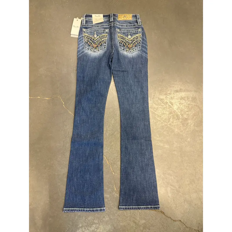 Miss Me Women’s Premium Bootcut Jeans – Size-Inclusive Design M3444B156L