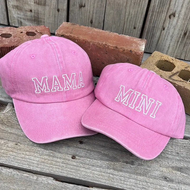 Mother and Child Matching Cap Set