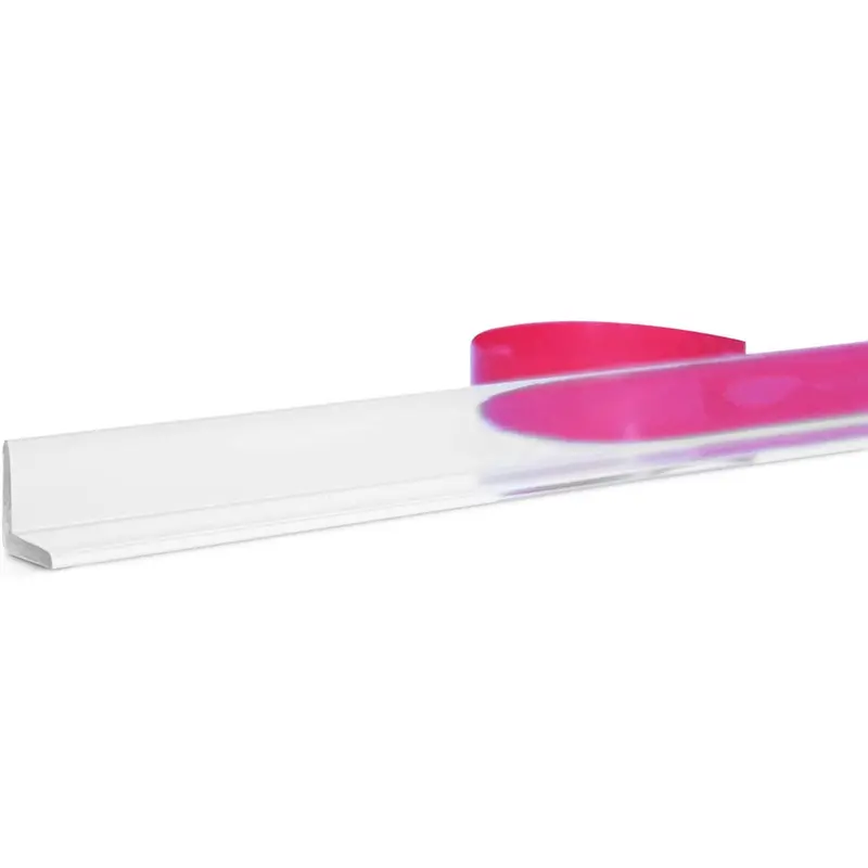 Multi-Function Silicone Shower Door Seal with Dual-Grip Design