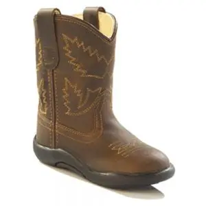 Old West Round-Toe Infant Cowboy Boots – Lightweight Design TB2251I