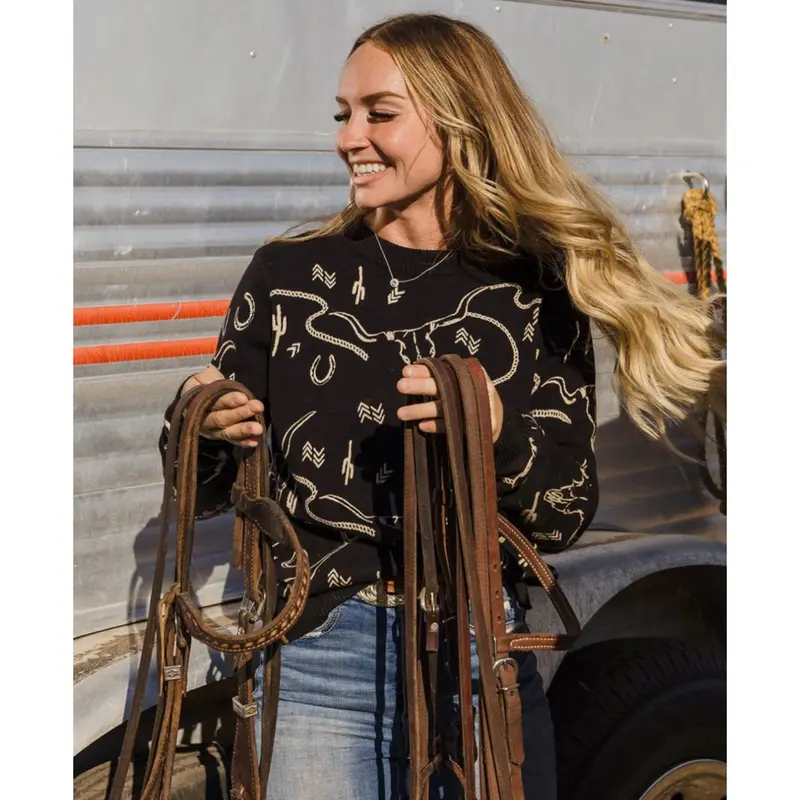 Outback Trading Women’s Ainsley Crewneck Sweater (Style 40318)