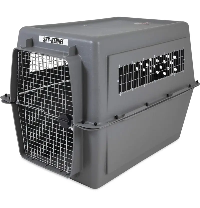 Petmate Portable Kennel – Durable Travel Crate for Medium to Large Pets