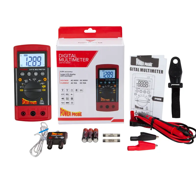Power Probe PPDMM CAT-IV Rated Digital Multimeter