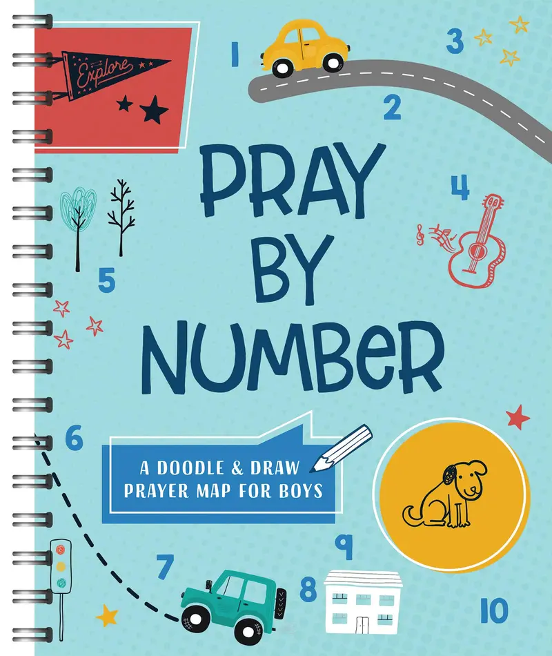 Pray by Number: Interactive Prayer Guide for Boys